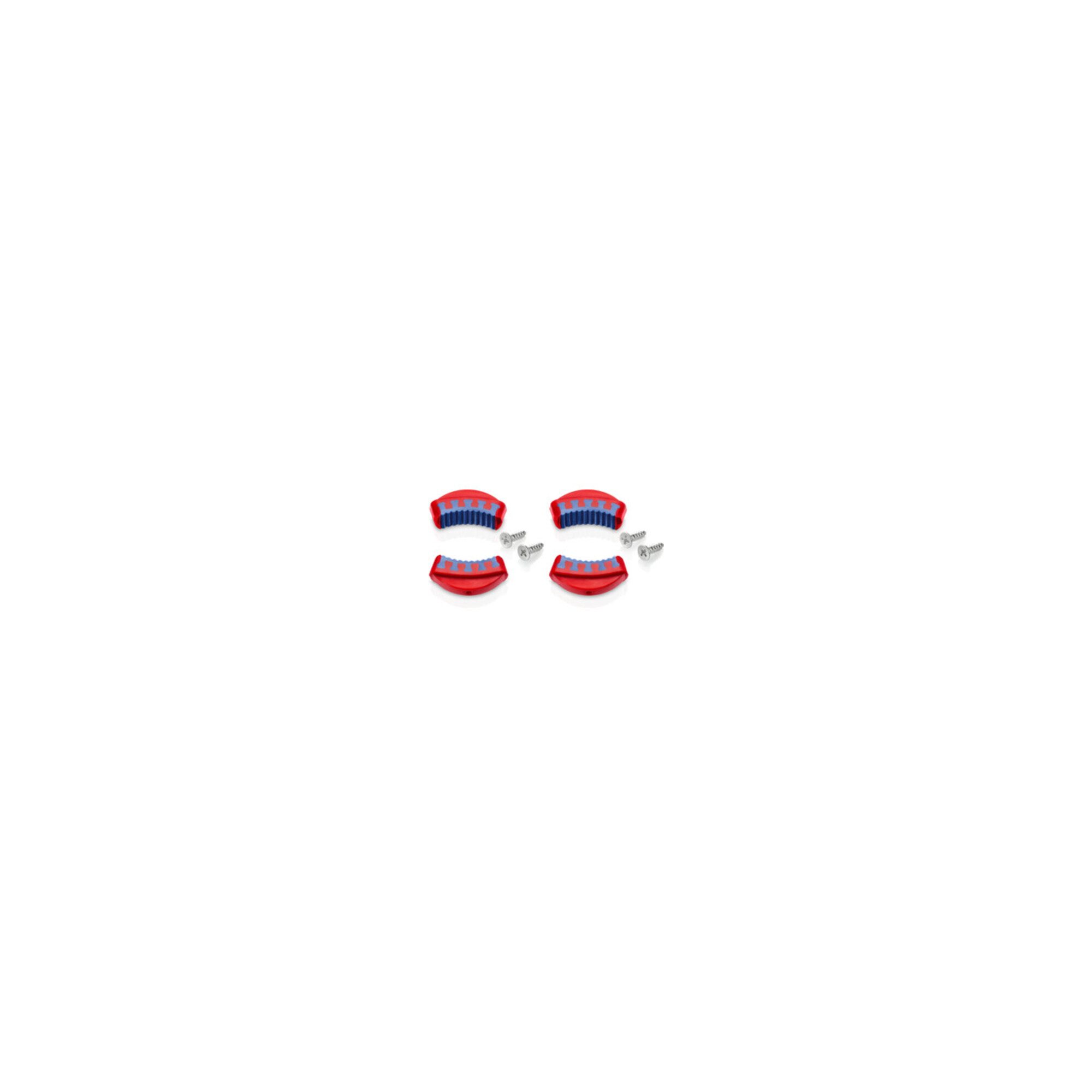 Knipex Wasserpumpenzange KNIPEX 81 19 250 V02 2 Paar Kunststoffeinsätze 2K für 81 11 250 / 81 1