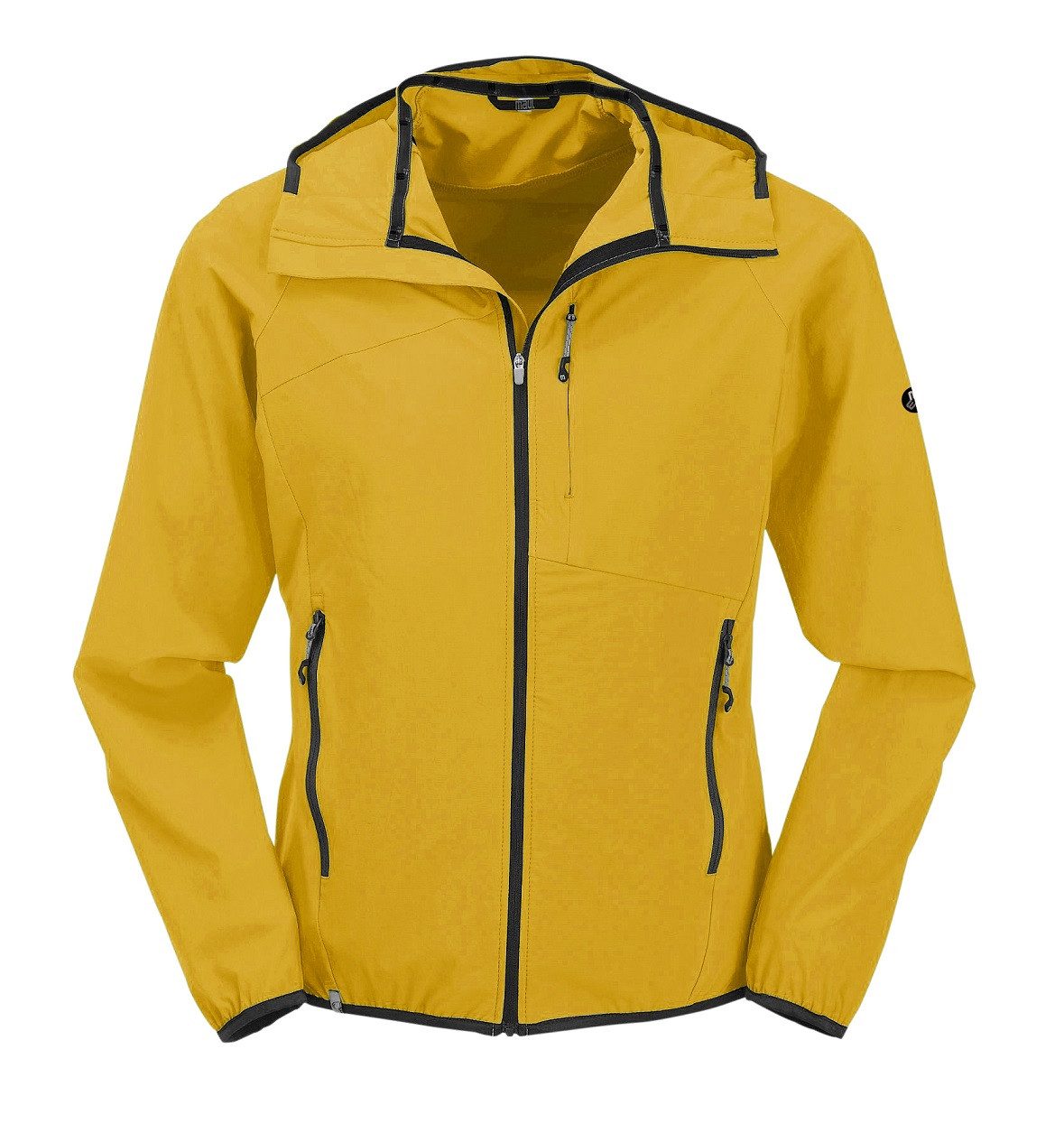Maul Funktionsjacke Alpelhorn II - sportliche Stretchjacke mit Kapuze, atmungsaktiv