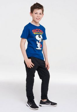 LOGOSHIRT T-Shirt Peanuts - Snoopy Superdog mit tollem Snoopy-Design