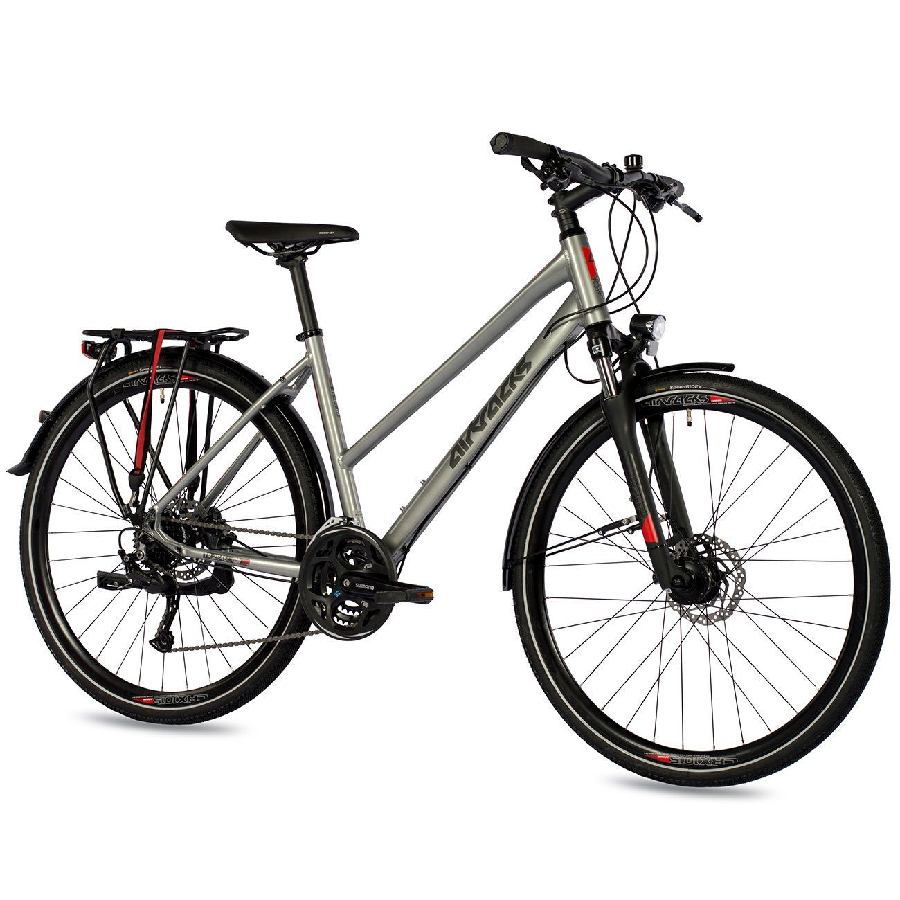 & Matt 48 2024 - Modeljahr 24 » Shadow, Silber Kettenschaltung, 52 Shimano Airtracks 28 Trekkingrad TR.2845L, Gang « Alivio Trekking Damen Rahmenhöhen Fahrrad Trekkingrad cm Zoll cm RD-M3100-SGS