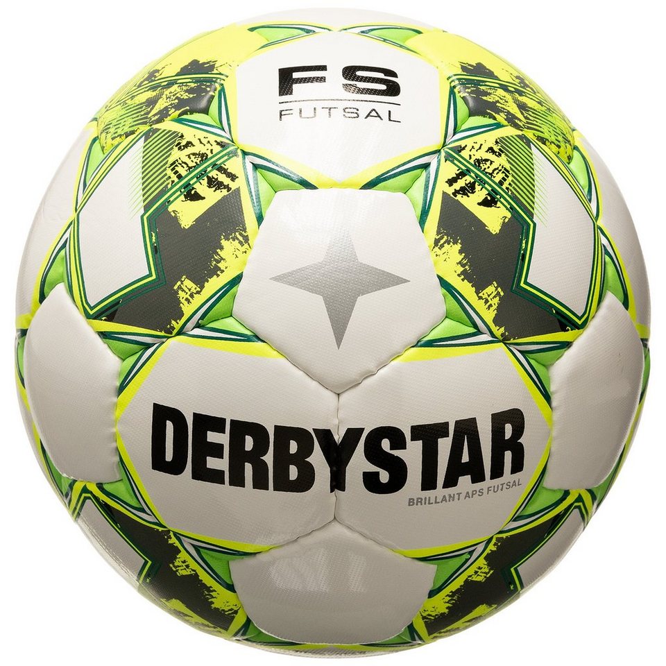 Derbystar Fußball Brillant APS Futsal Fußball, Hochwertige, handgenähte  Verarbeitung