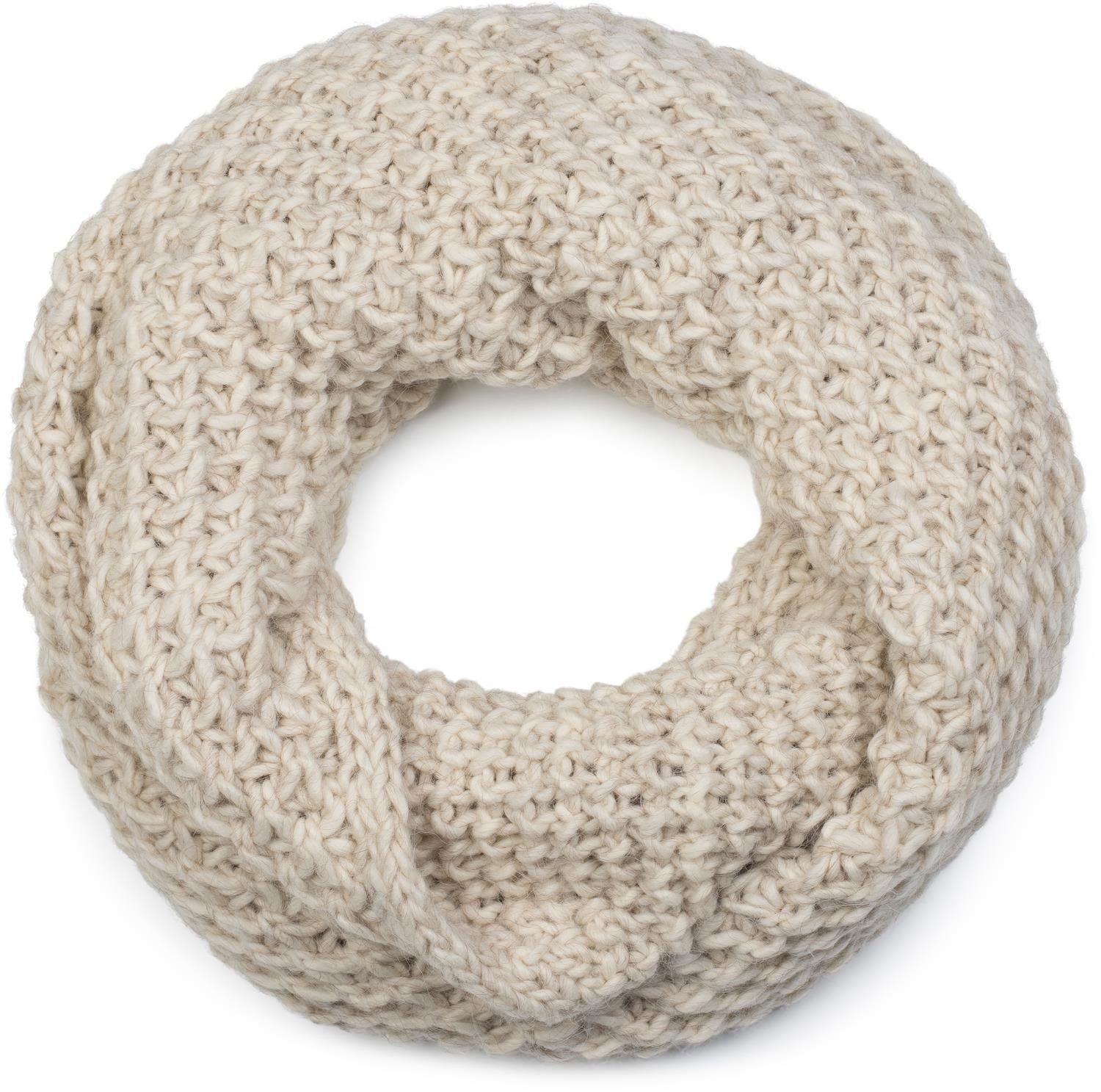 styleBREAKER Strickschal Grobstrick Loop Schal, (1-St) günstig online kaufen