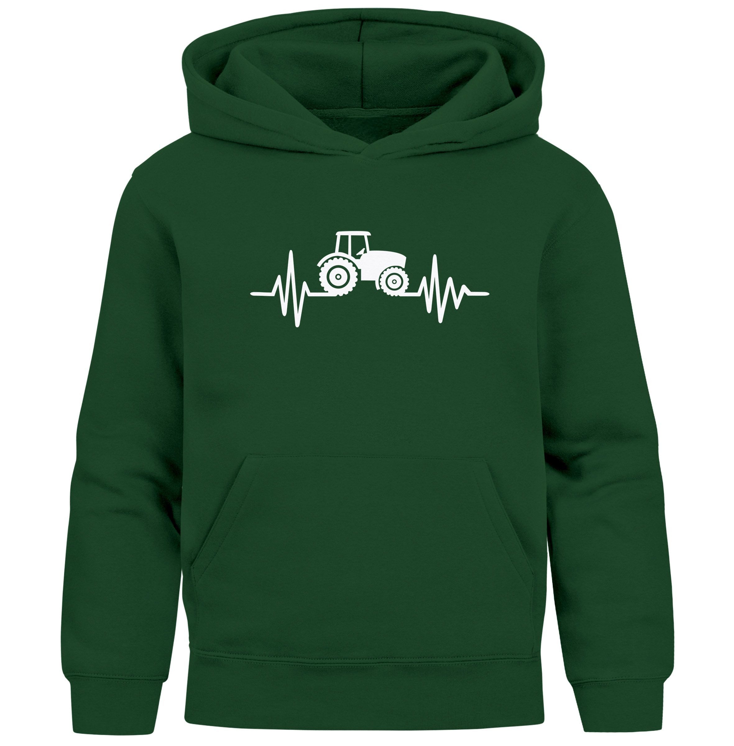 Hoodie Kinder Hoodie Jungen Traktor Trekker Aufdruck Print Jungengeschenke
