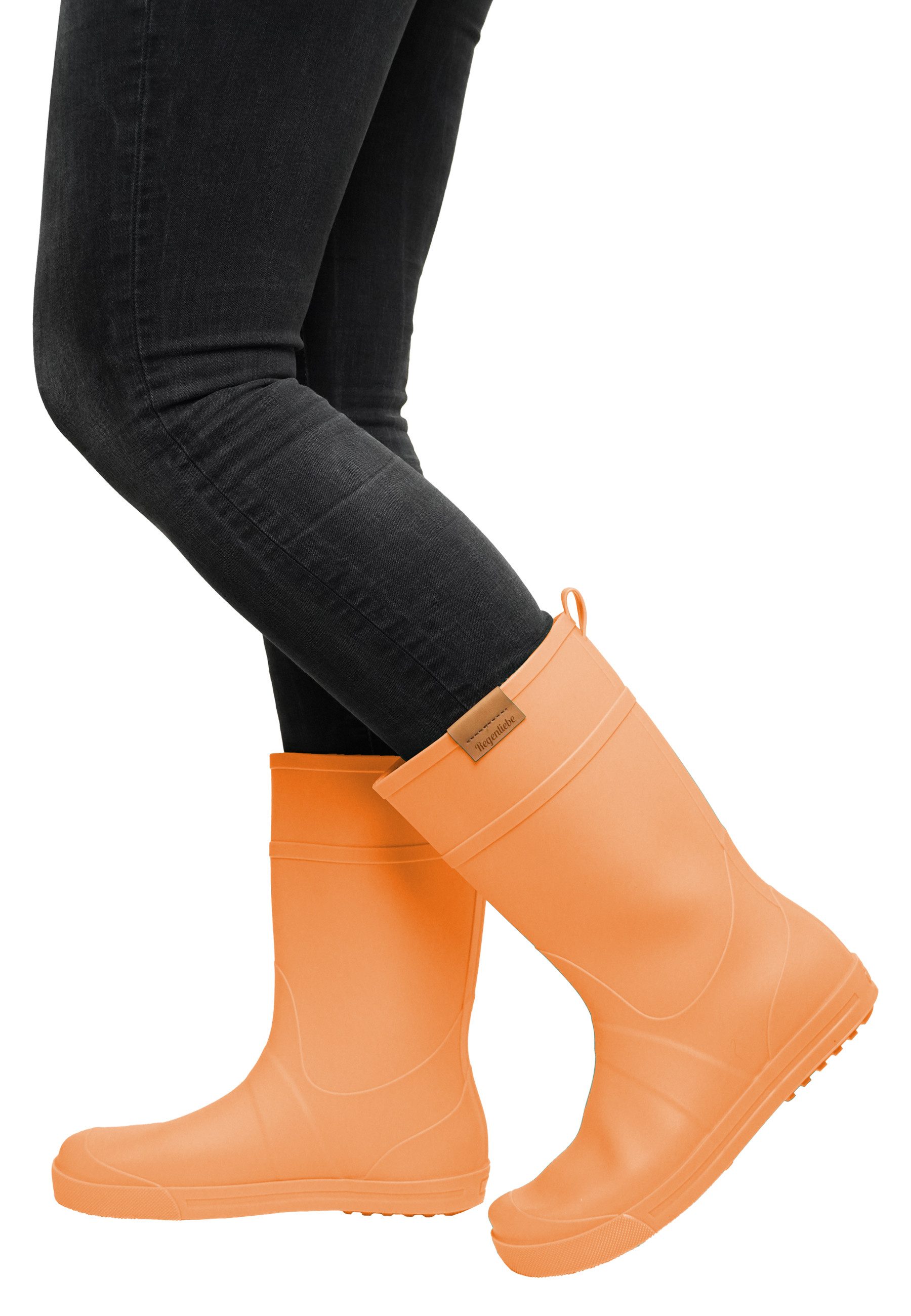 Regenliebe Summer Rain Gummistiefel halbhoch mit rutschfester Laufsohle leicht und angenehm