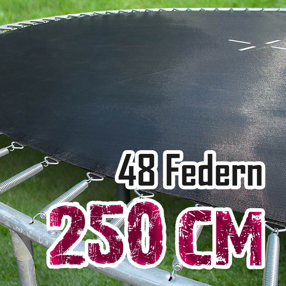 Trampolin-King Trampolinsprungfeder Sprungtuch für 250cm Trampolin für 48 Federn (MS-12553)