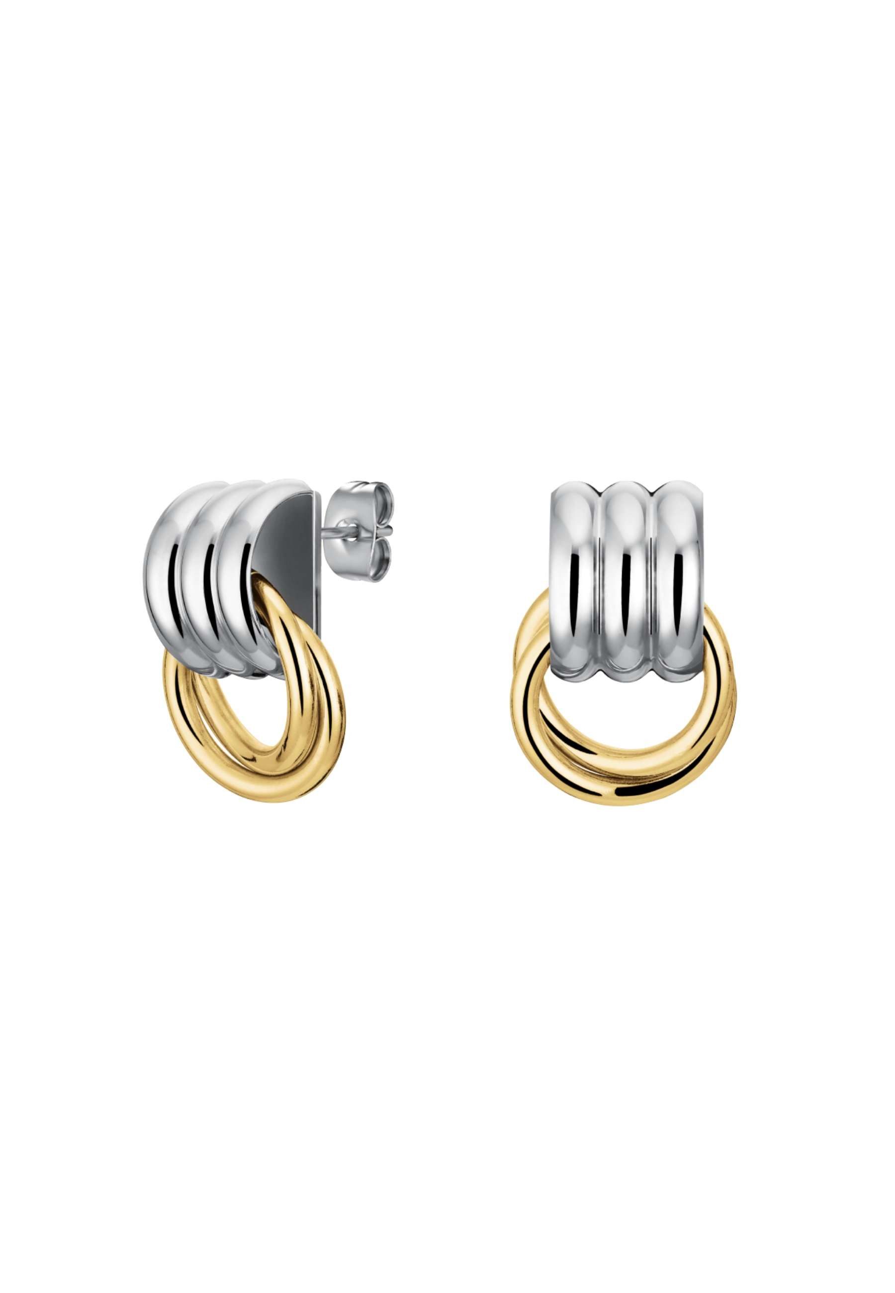 ROSEFIELD Ohrring-Set ROSEFIELD Modern Vintage Zweifarbig Ohrringe für Damen Mehrfarbig