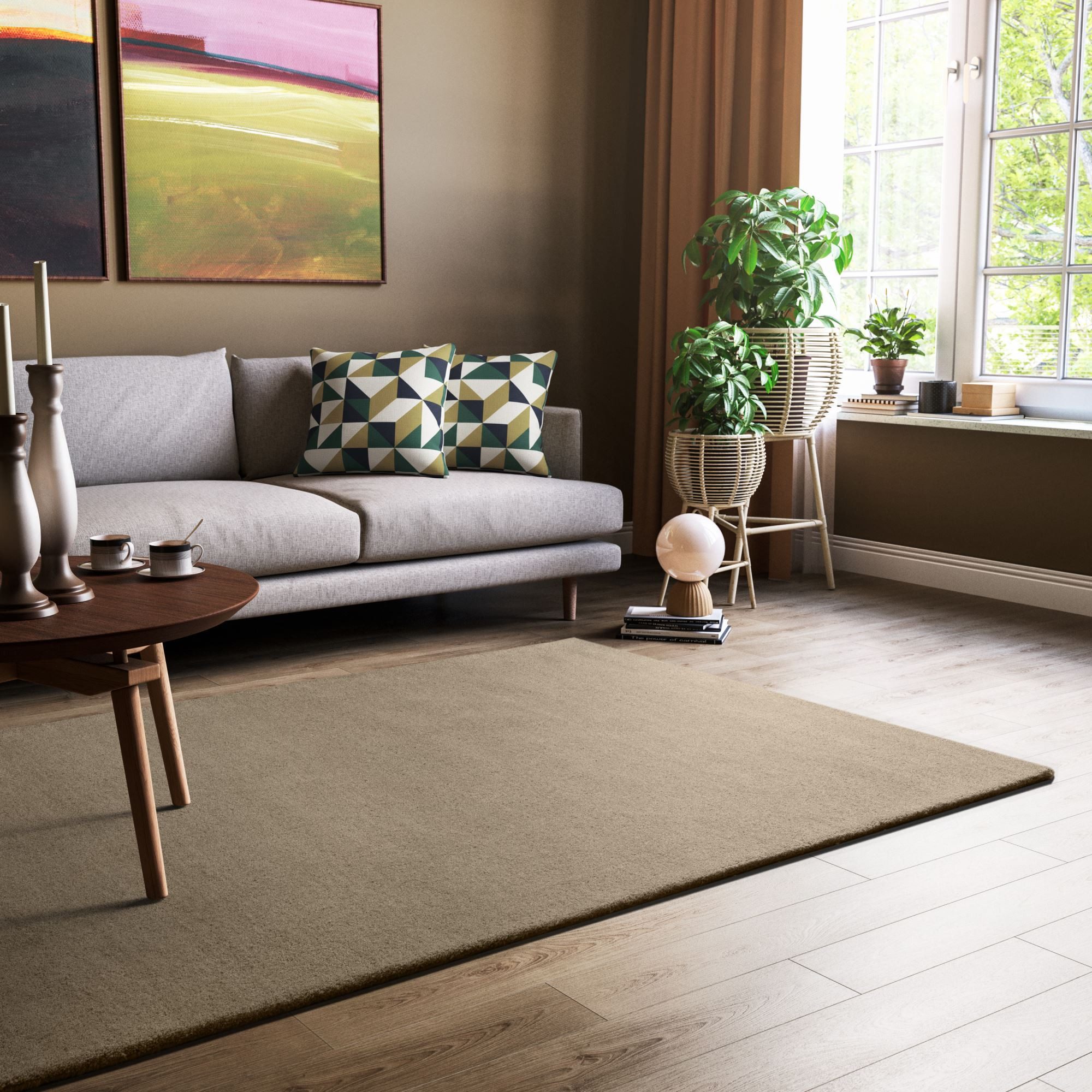 Steffensmeier Wollteppich Jaipur, Rechteckig, Gabbeh Teppich, handgeknüpft