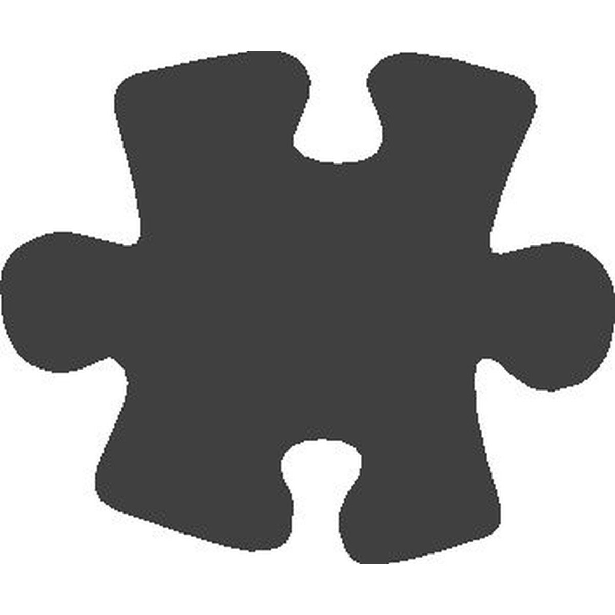 Heyda Motivstanzer Motivstanzer für Karton bis 220g/qm groß Puzzle 25mm