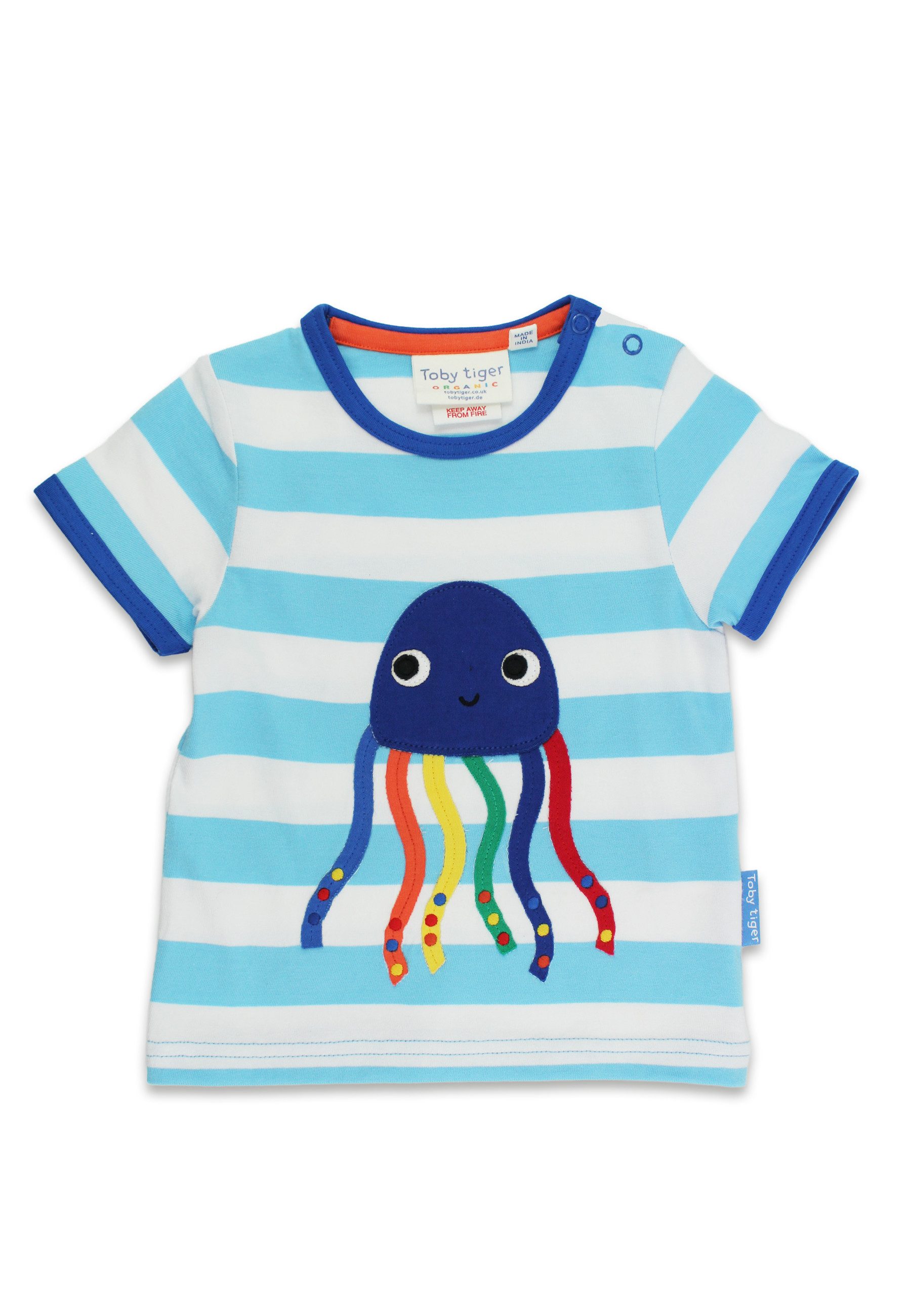 T-Shirt T-Shirt mit Quallen Applikation