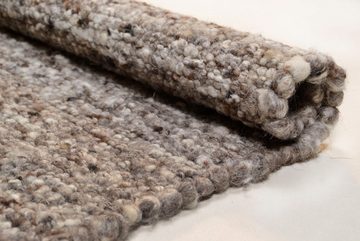 Wollteppich Allgäu Super, THEKO, rechteckig, Höhe: 10 mm, Handweb Teppich, reine Schurwolle, handgewebt