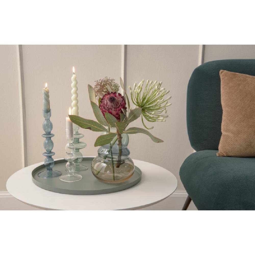 Present Time Tablett Tablett Round Iron Jungle Green
