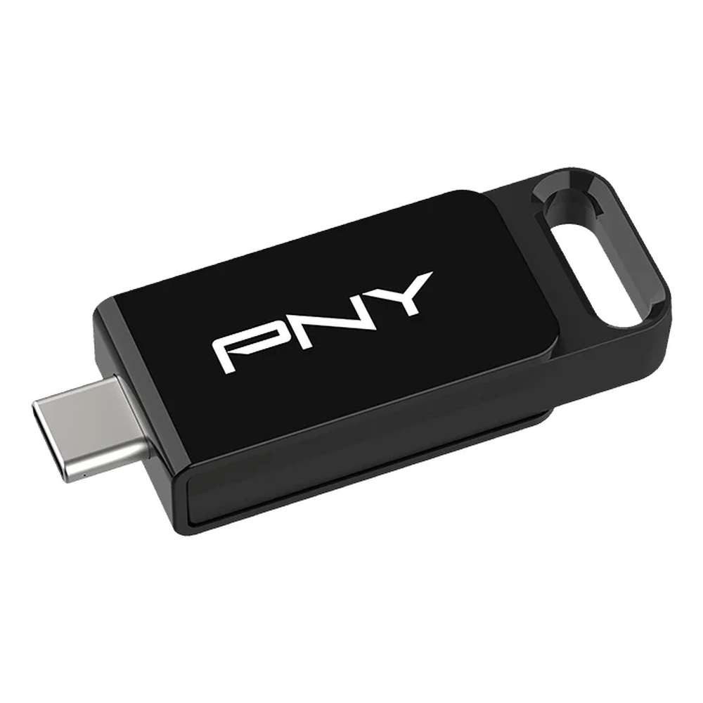 PNY PNY Elite USB-Stick 64 GB USB Typ-C 3.2 Gen 1 (3.1 Gen 1) Schwarz USB-Stick