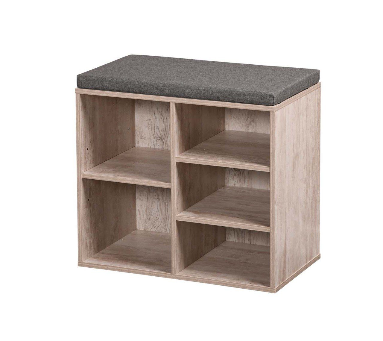 Kesper Schuhschrank Kleiner Schuhschrank, weiß gekälkt