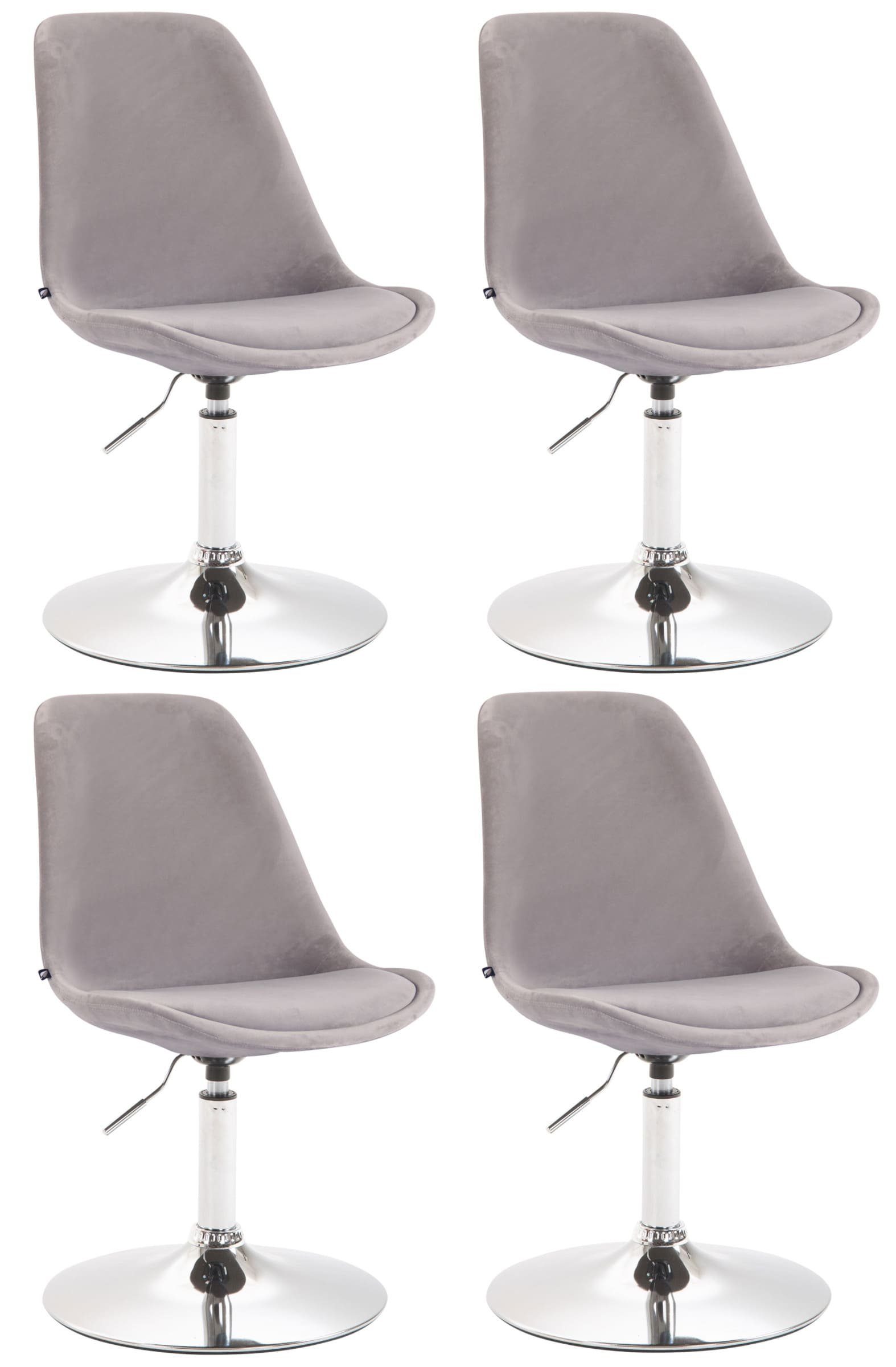CLP Esszimmerstuhl Maverick Samt (4er Set), günstig online kaufen