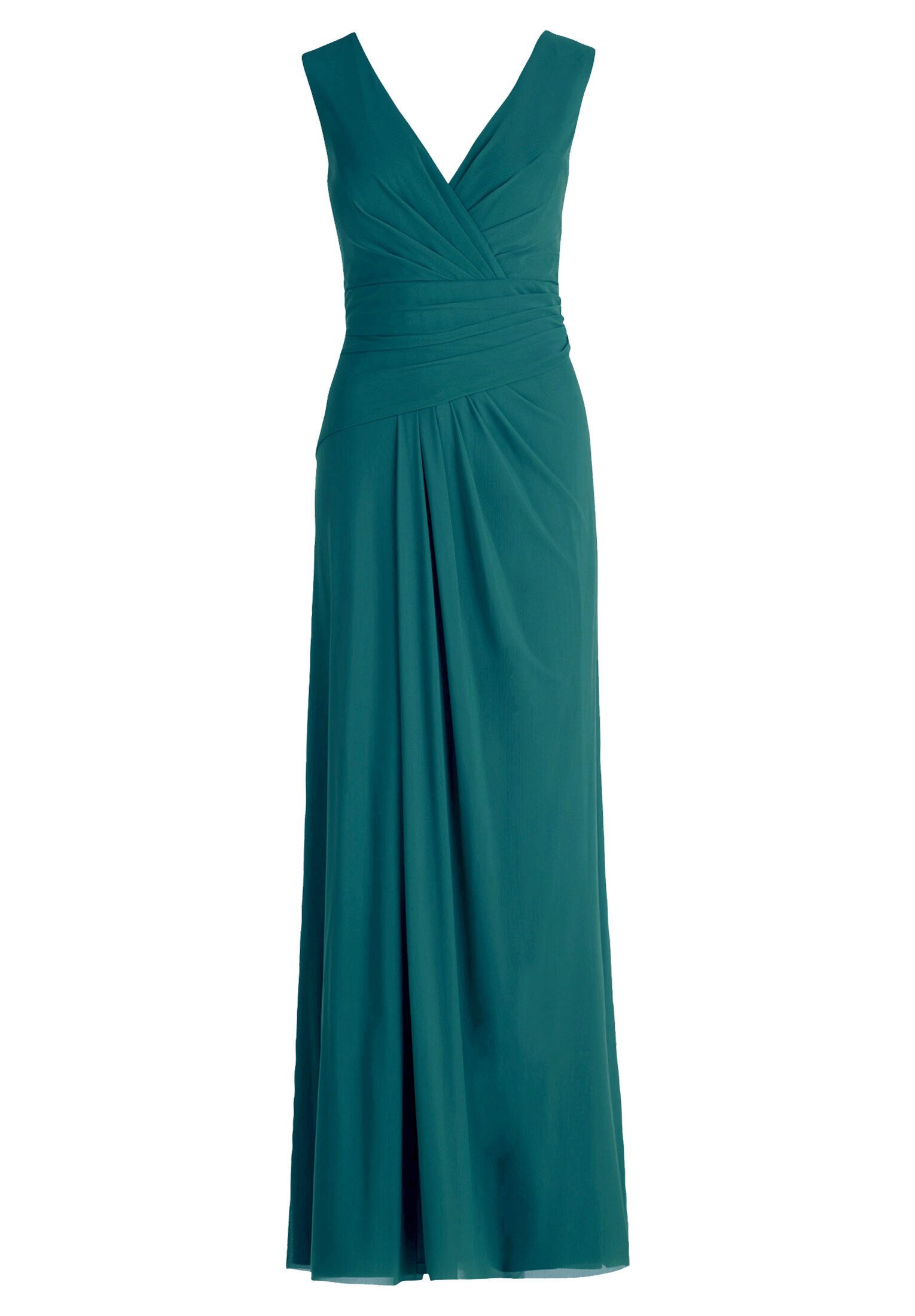 Vera Mont Abendkleid Damen mit V-Ausschnitt Falten