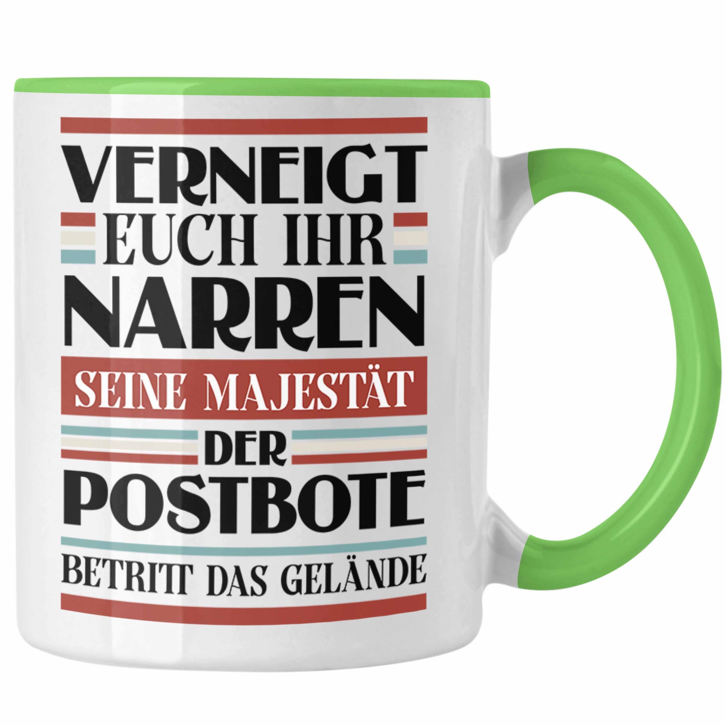 Spruch Verneigt Euc Grün Tasse Trendation Tasse Geschenk Männer Lustig Postbote - Trendation