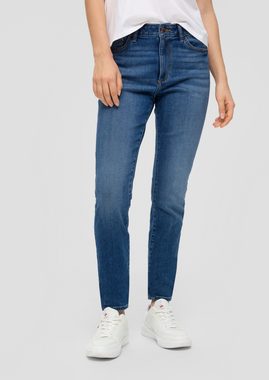 QS Stoffhose Jeans / Super Skinny Fit / High Rise / Skinny leg Waschung