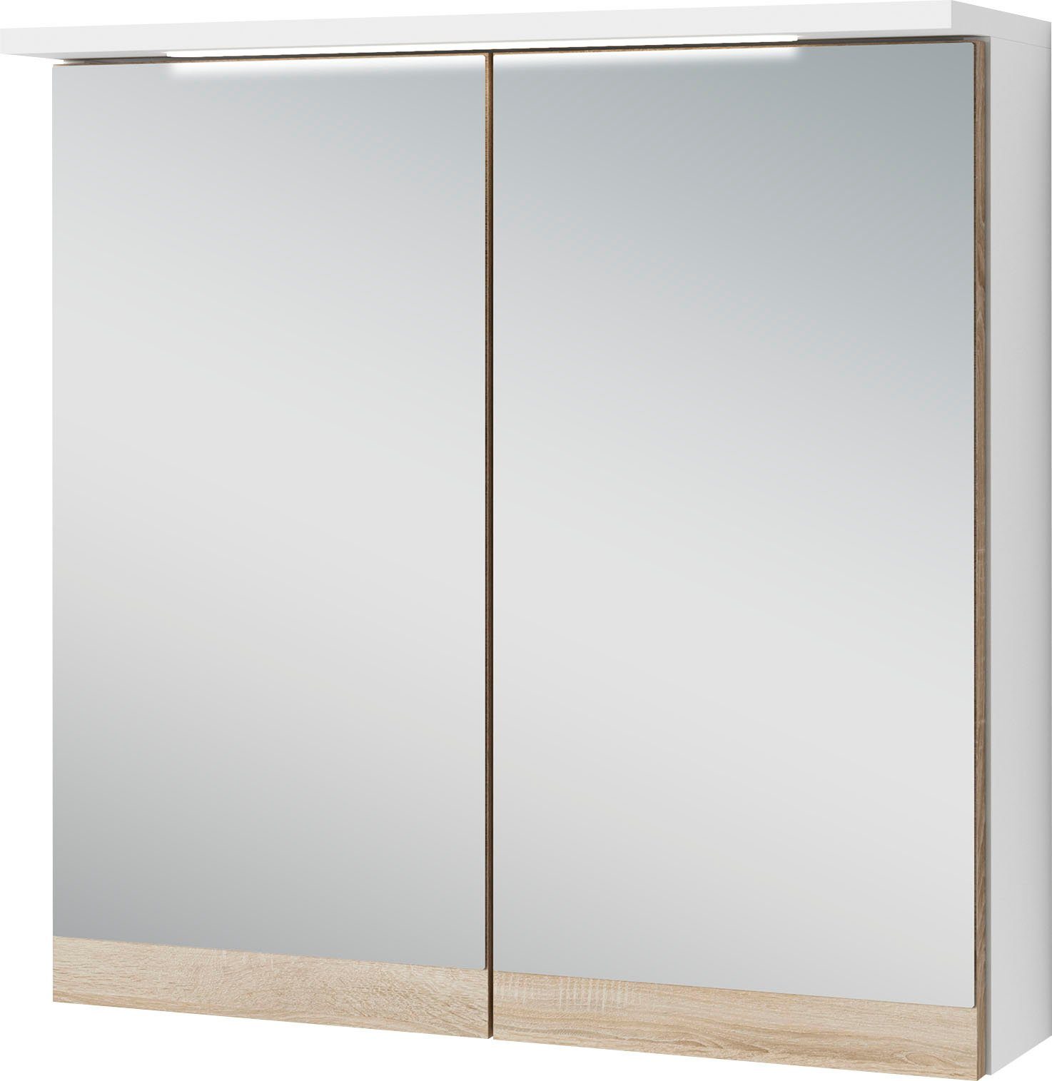 byLIVING Spiegelschrank »Marino« Breite 60 cm, mit soft close Türen, inklusive LED Beleuchtung ...