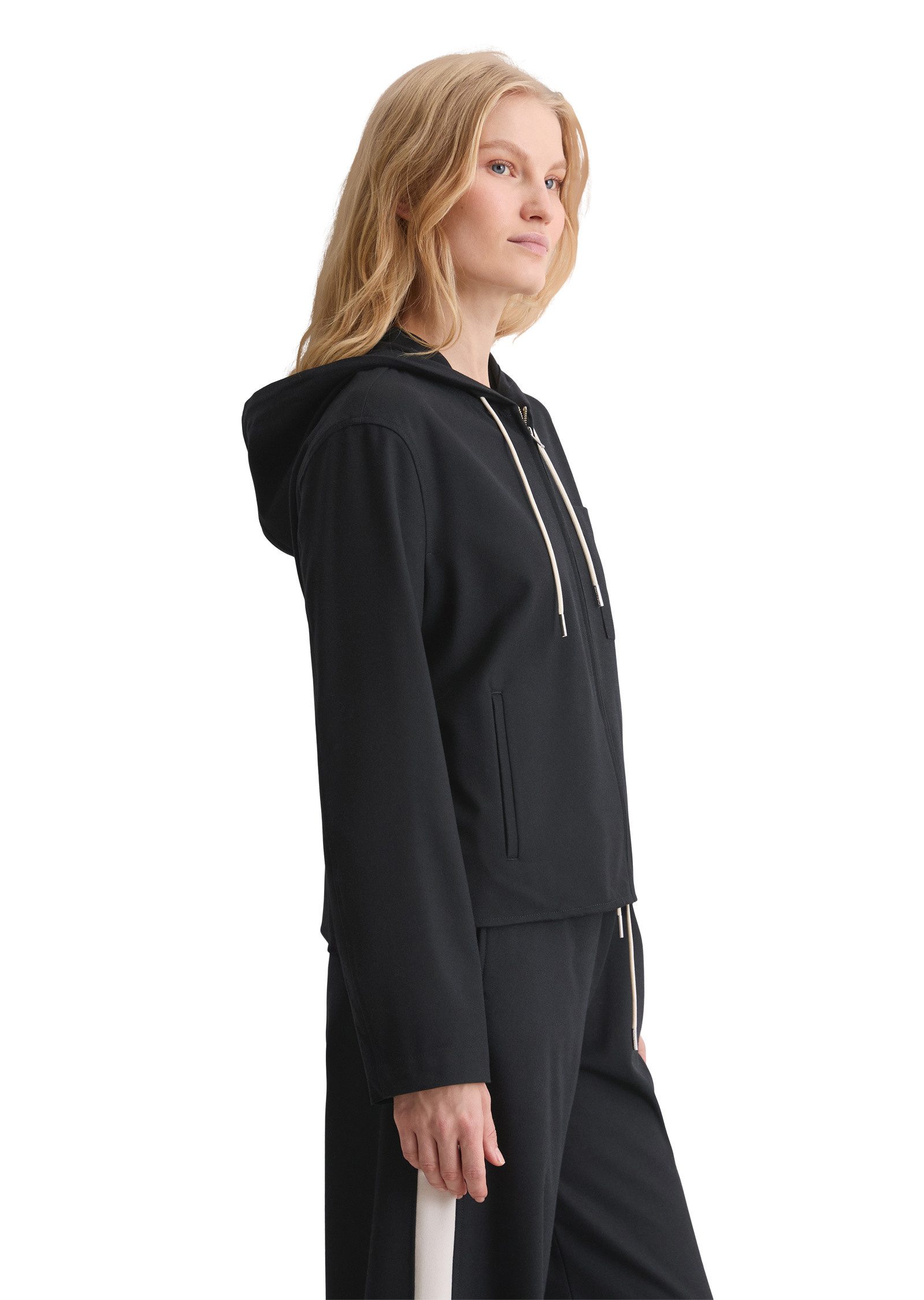 Marc O'Polo Hemdjacke aus recyceltem Polyester und Viskose