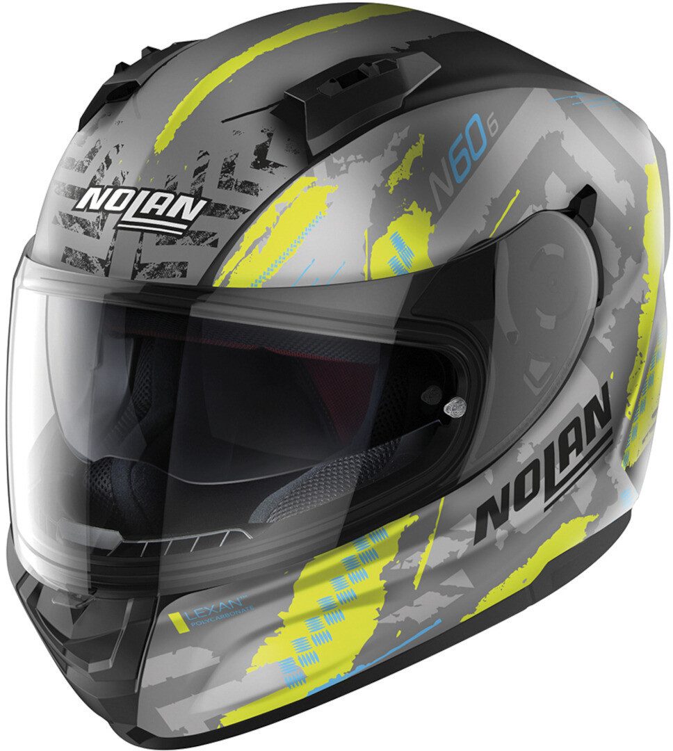 NOLAN Motorradhelm N60-6 Wheelspin Helm, integriertes Sonnenvisier