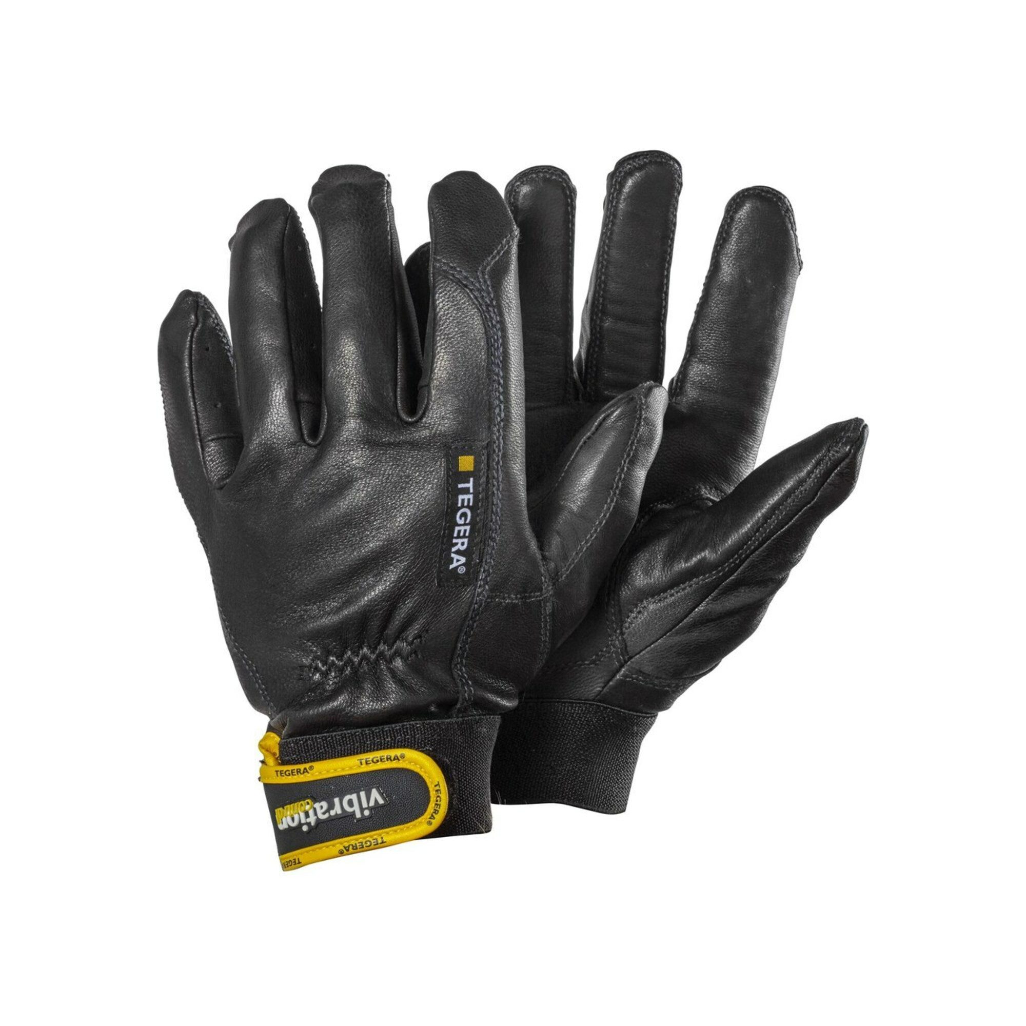 Ejendals Leder-Arbeitshandschuhe Ejendals Anti-Vibrationshandschuh-Paar Tegera 9181, Handschuhgröße: 11