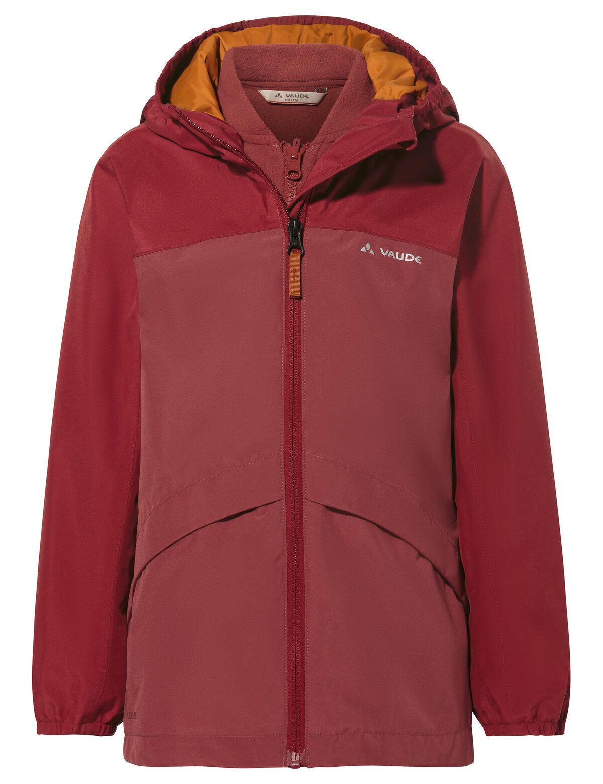 VAUDE 3-in-1-Funktionsjacke Kids Escape 3in1 Jacket Doppeljacke für Alltag, Waldkindergarten und Wandern
