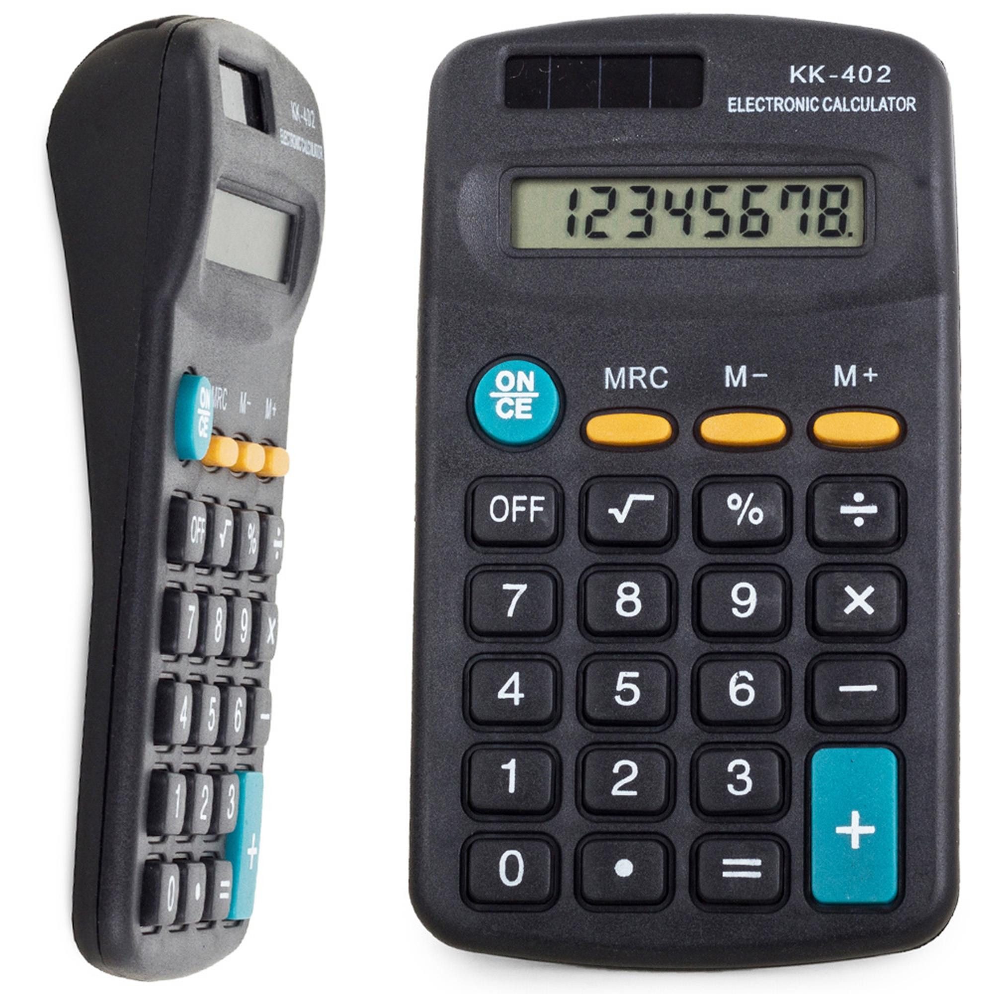 TSB Werk Taschenrechner Taschenrechner Tischrechner Mini Rechenmaschine, Bürorechner, Solar, 8 Zeichen