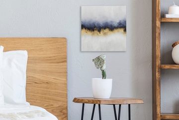 OneMillionCanvasses® Leinwandbild Abstrakt - Gold - Luxus, (1 St), Leinwand Bilder für Wohnzimmer Schlafzimmer