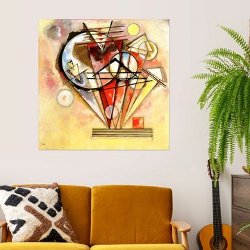 Posterlounge Wandfolie Wassily Kandinsky, Auf Spitzen, Malerei