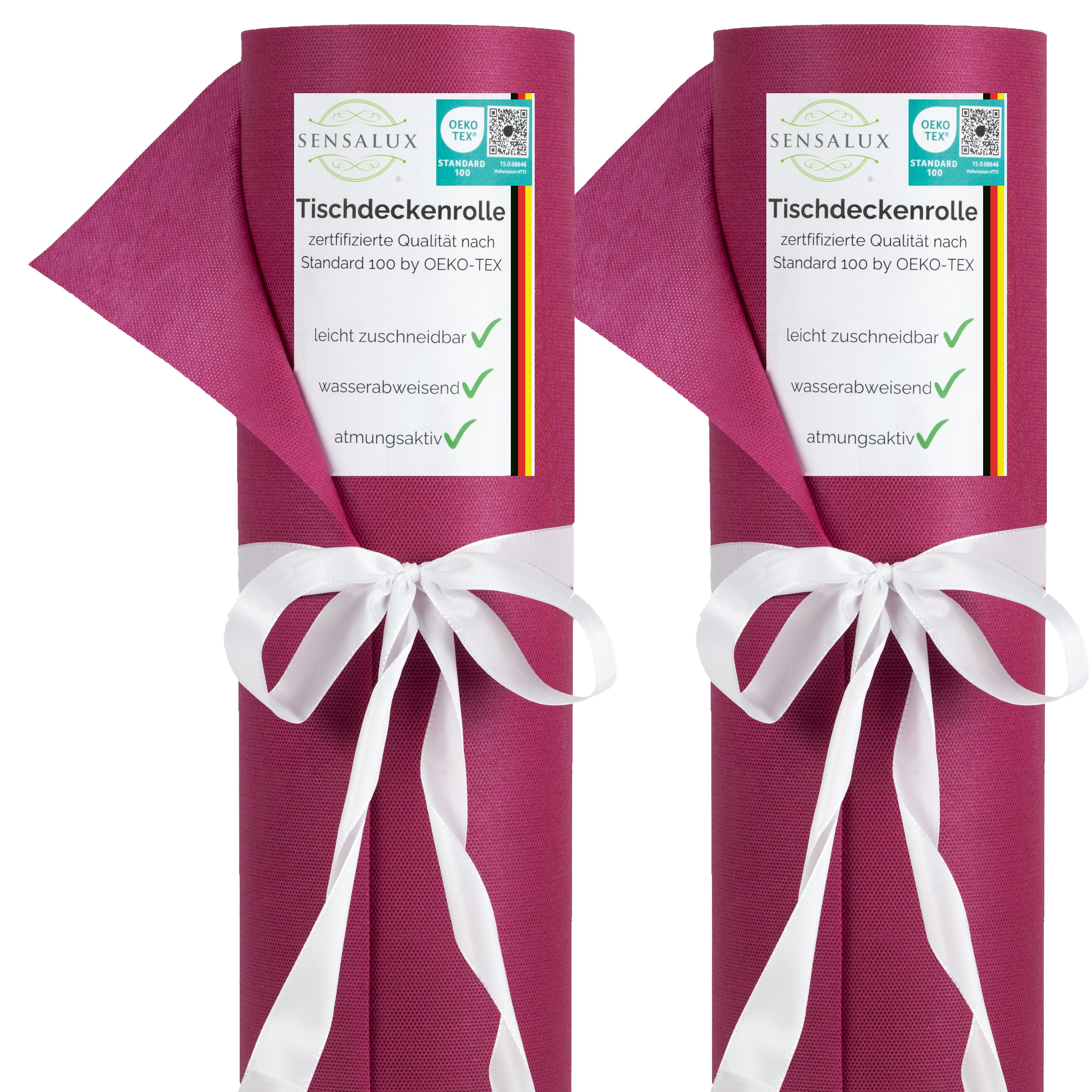 Sensalux Tischdecke Sensalux Tischdeckenrollen-Set, 2 Stück, günstig online kaufen