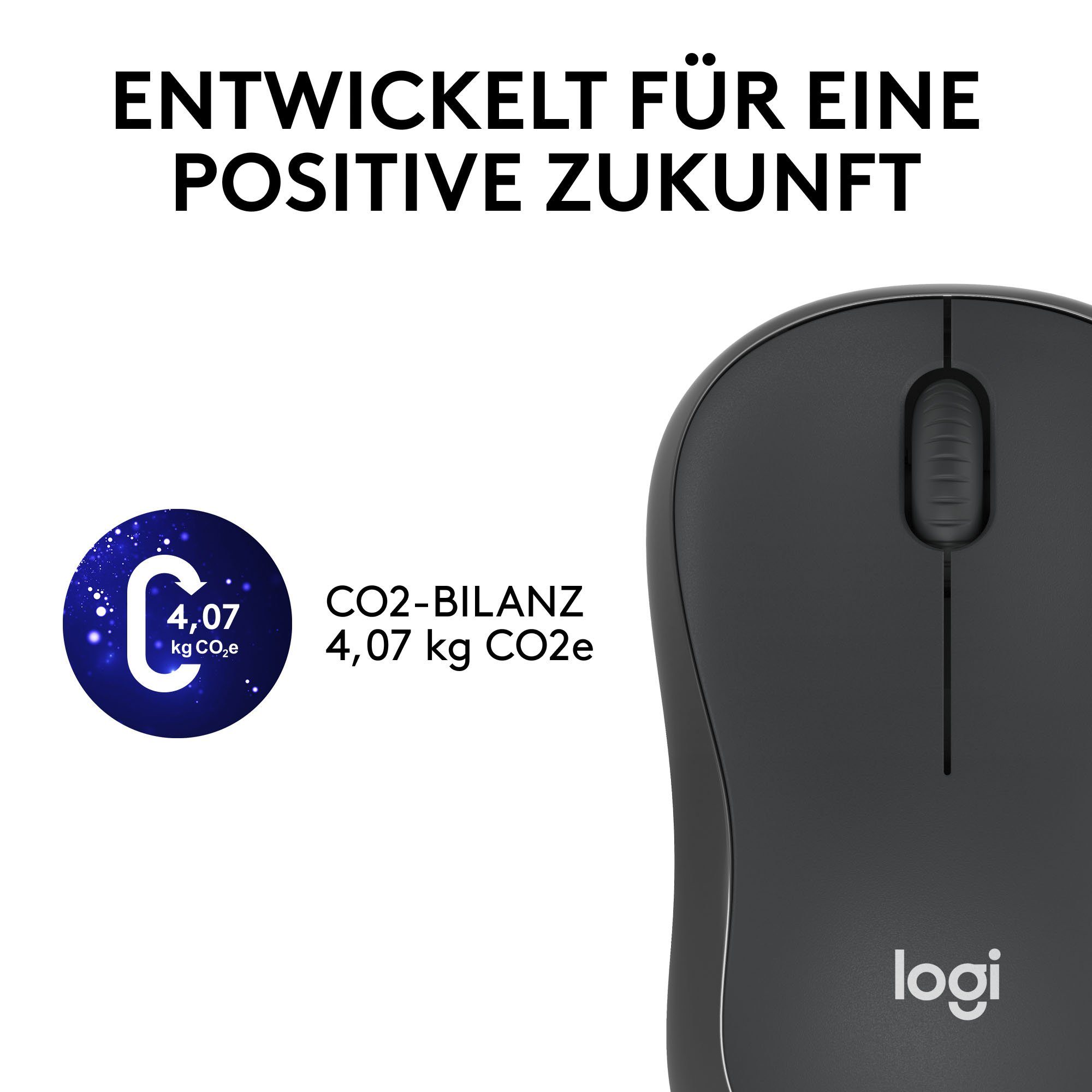 Wireless) schwarz M220 SILENT (RF Rechtshänder Links- & Maus Maus, Für Logitech Kabellose