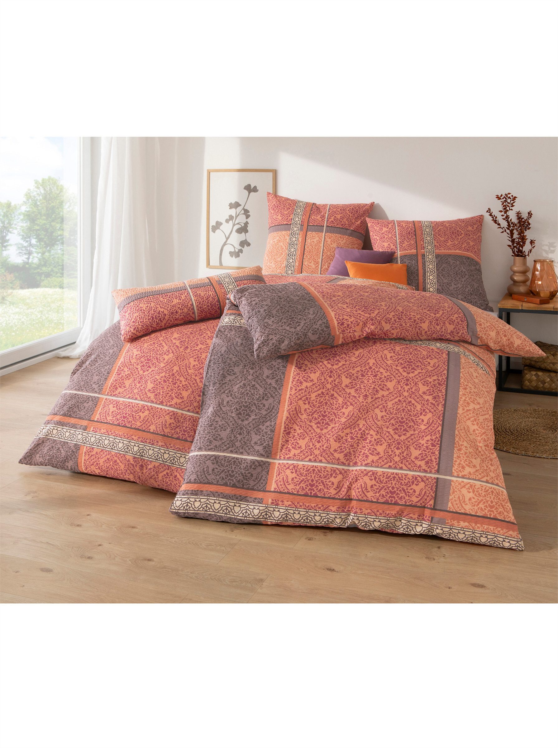 Witt Bettwäsche Bettwäsche, Seersucker, 2 teilig, günstig online kaufen