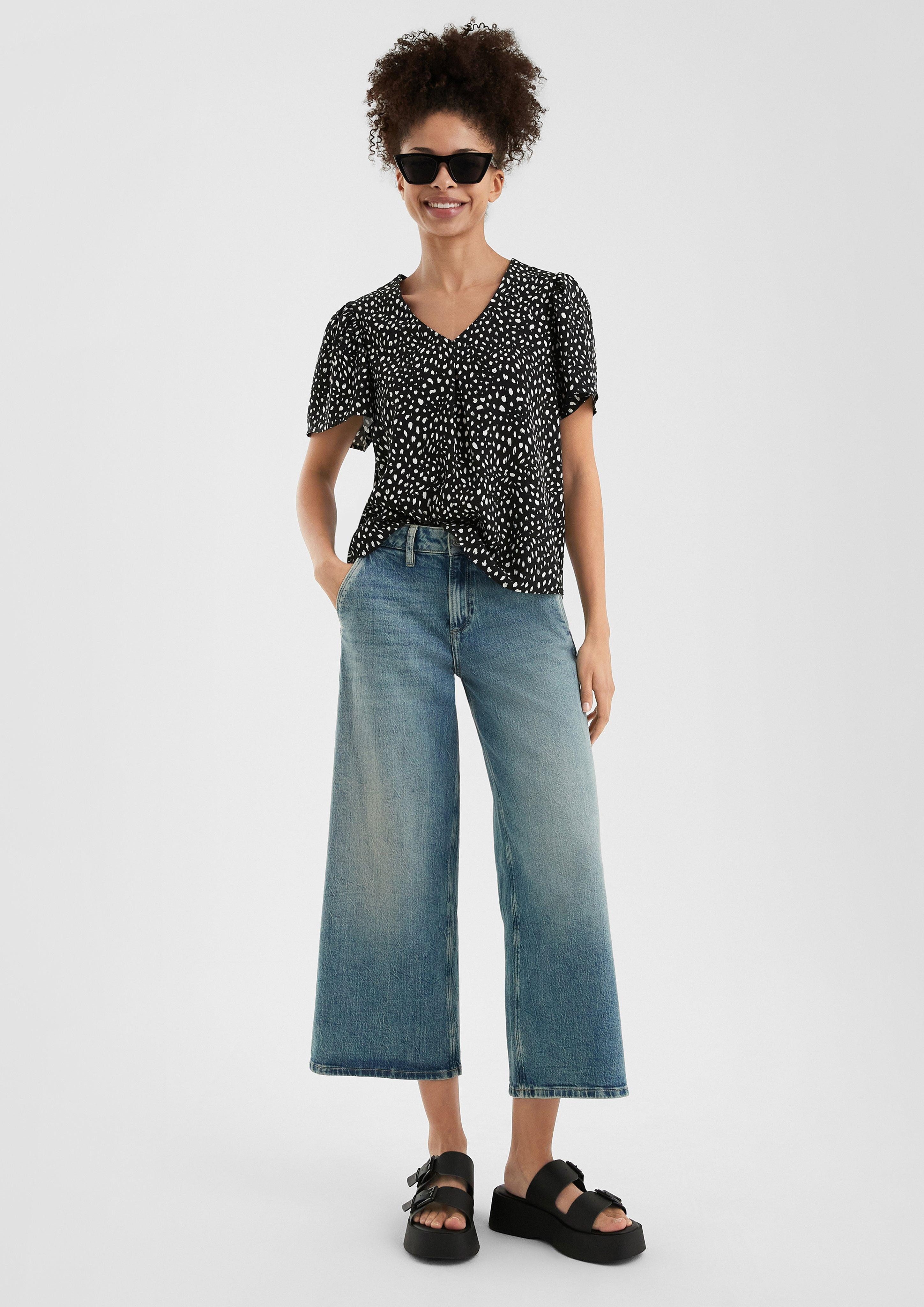 QS 7/8-Hose Jeans-Culotte Catie / Slim günstig online kaufen