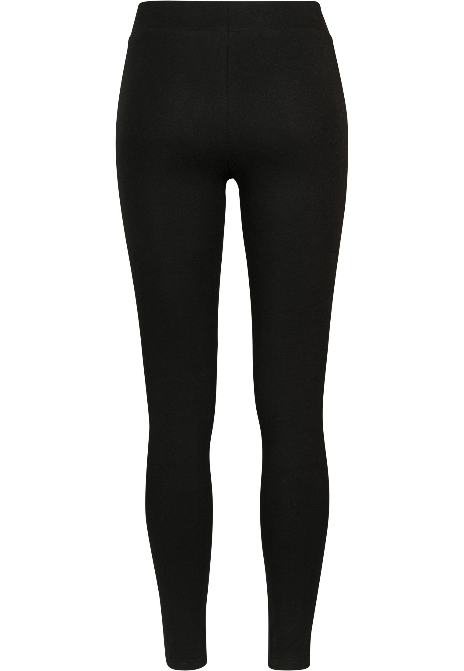 (1-tlg) black Inset Leggings Damen Leggings CLASSICS Ladies URBAN Laces