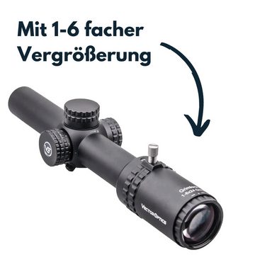 Vector Optics Vector Optics SCOC-13II Grimlock 1-6x24SFP GenII 21mm Picatinny Zielfernrohr (Ideal für Jagd, Sport und Airsoft)