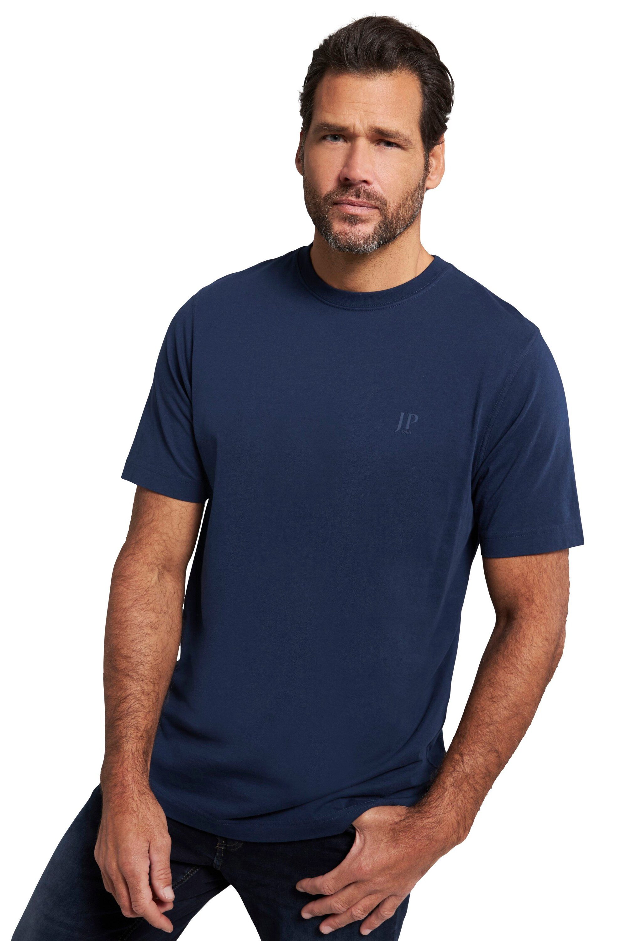 JP1880 T-Shirt T-Shirts Basic 2er-Pack Rundhals günstig online kaufen