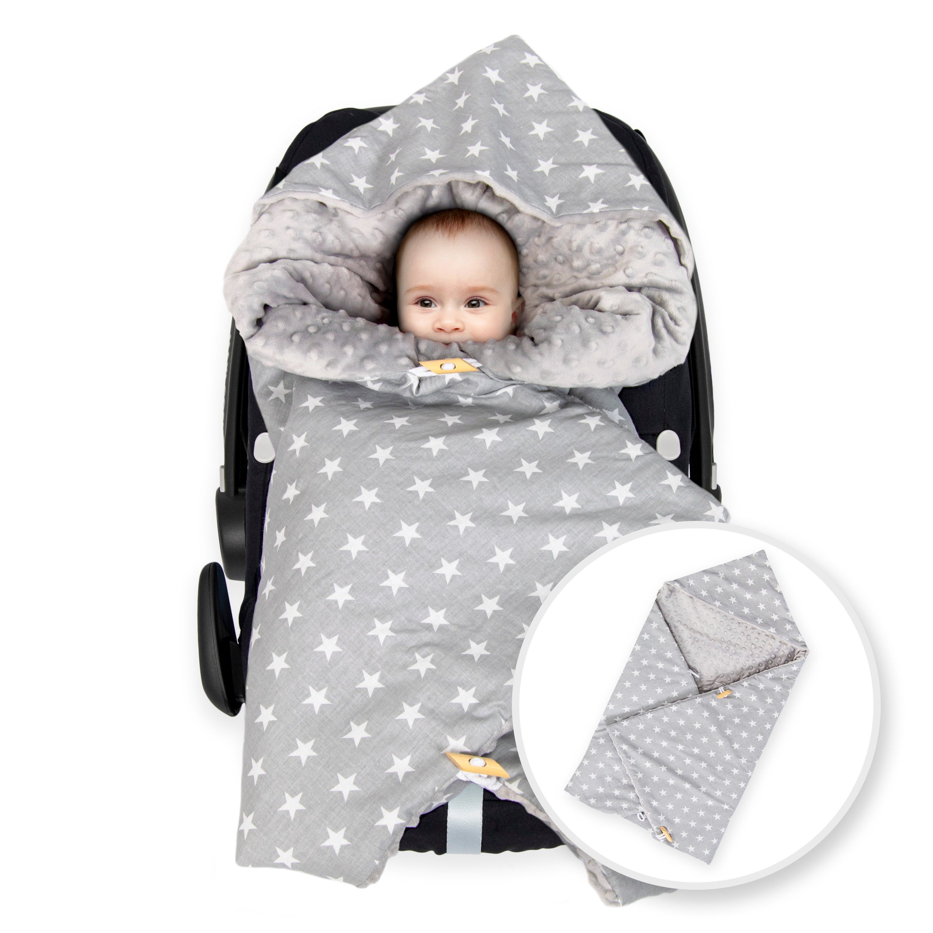 Einschlagdecke Babyschale - Kuscheldecke - Decke günstig online kaufen