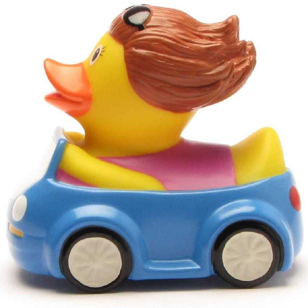 Badeente - Quietscheente Autofahrerin Lilalu Badespielzeug