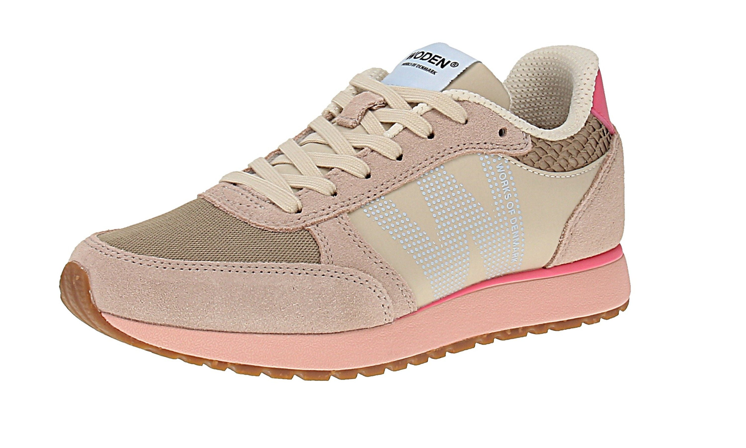 WODEN Woden WL740 Ronja - Damen Sneaker - 882-Ivory-Blush Sneaker