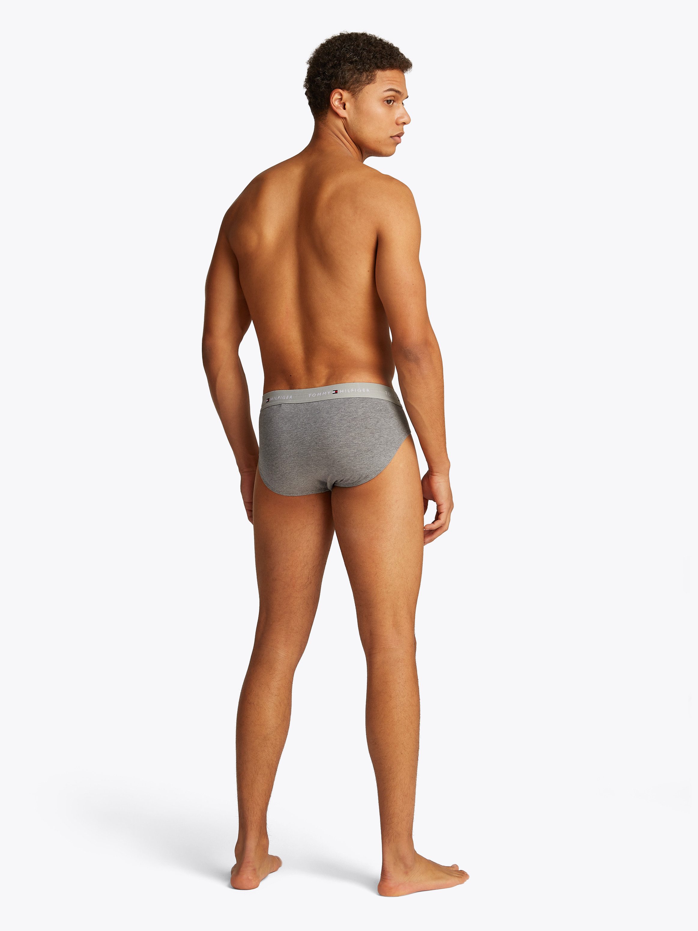 Tommy Hilfiger Underwear Slip 3P BRIEF DTM (Packung, 3-St., 3er) mit Logo-Elastikbund – Bild 5 von 5