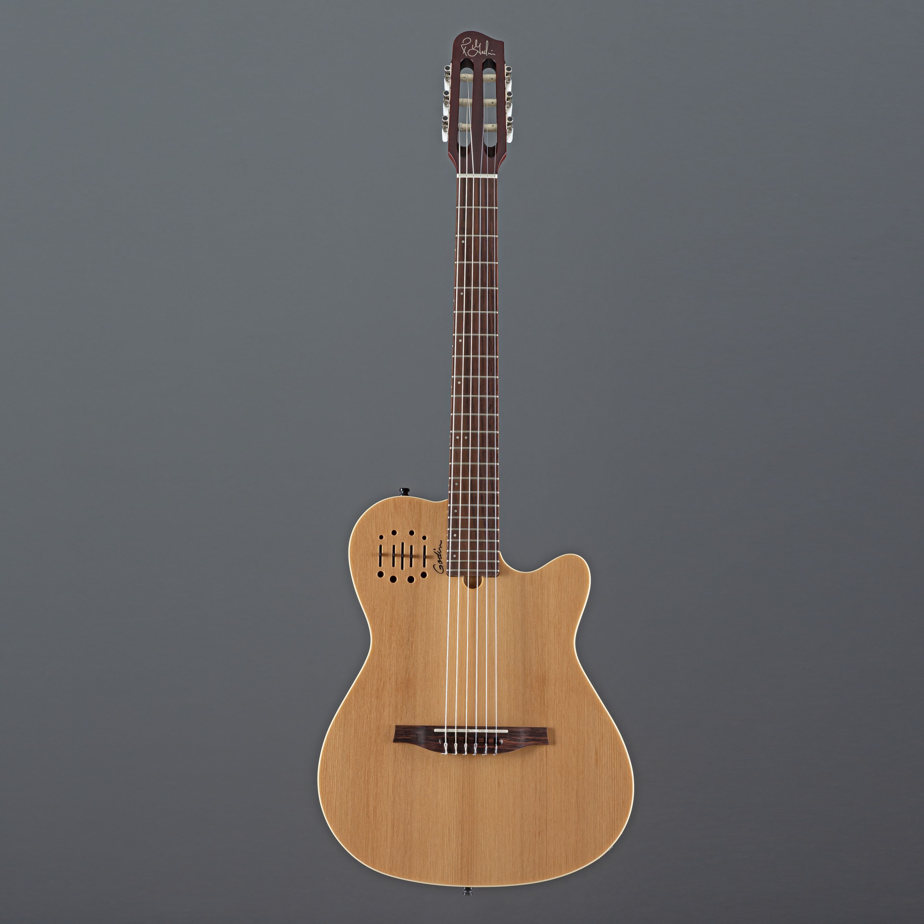Godin Konzertgitarre, Multiac Nylon Encore Natural SG, Konzertgitarren, 4/4 Konzertgitarren, Multiac Nylon Encore Natural Semi-Gloss - 4/4 Konzertgitarre