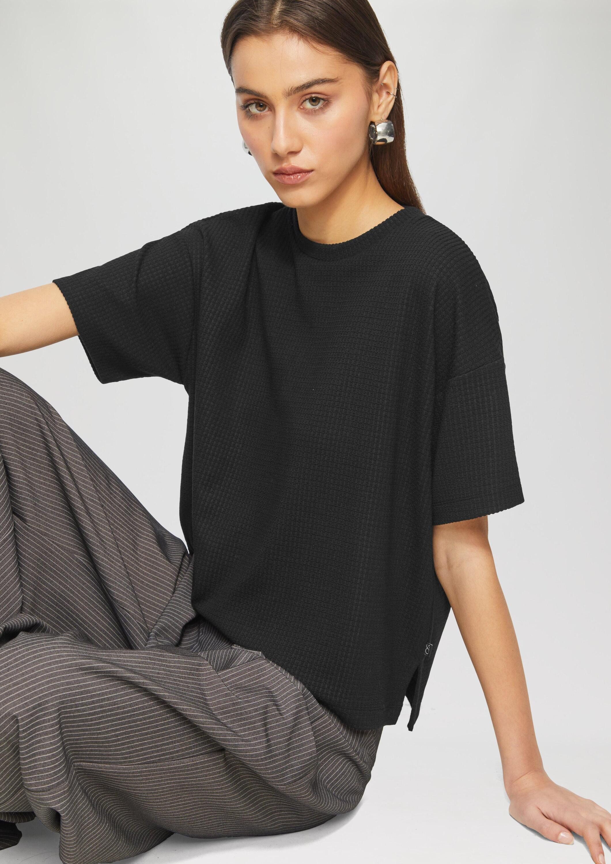 QS Kurzarmshirt T-Shirt (1-tlg) günstig online kaufen