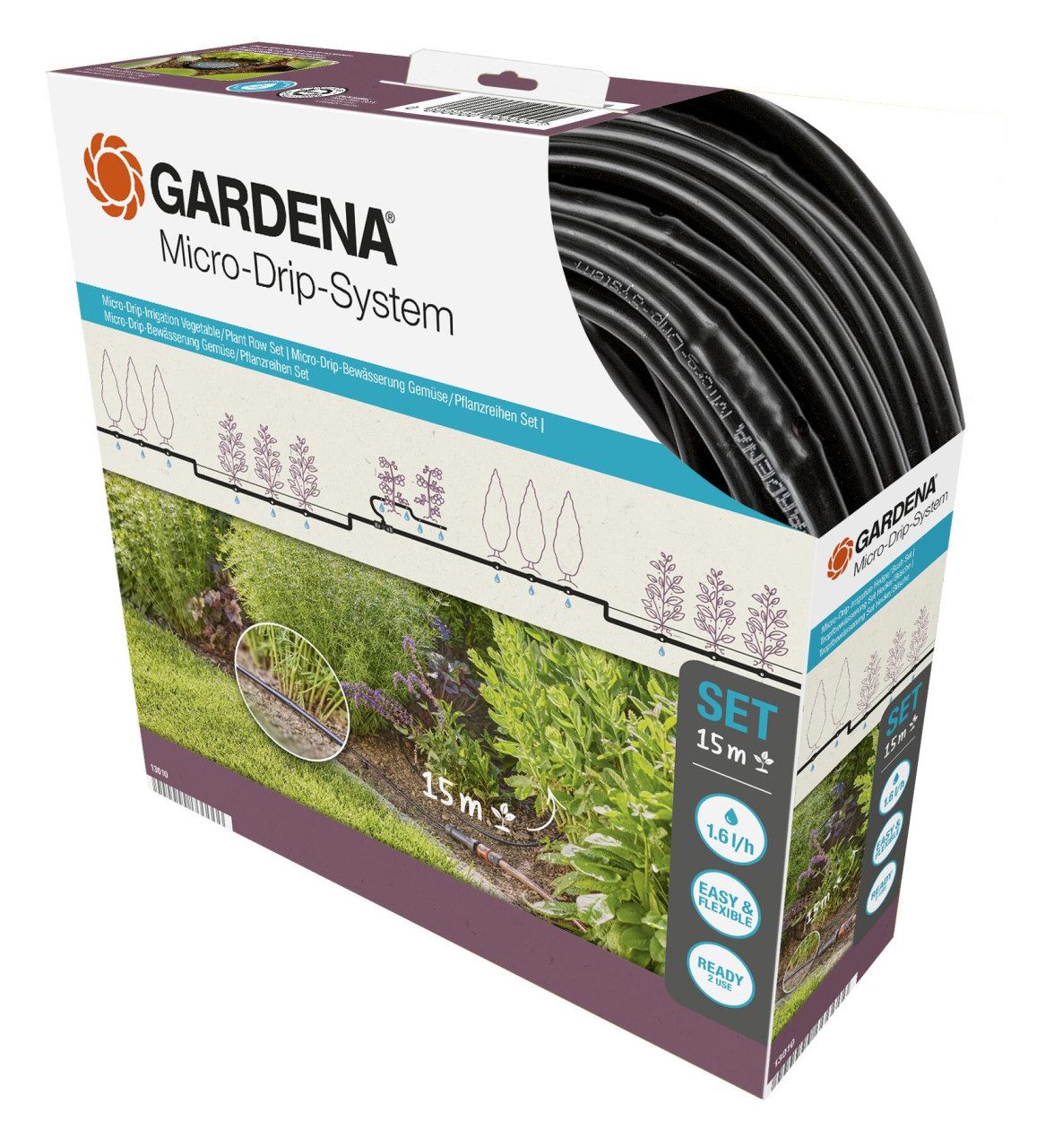 GARDENA Bewässerungssystem Gardena MicroDripSystem Start Sets