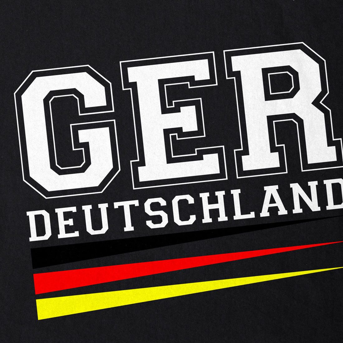 style3 T-Shirt Deutschland WM 2026 Weltmeister trikot fahne fußball stadion flagge