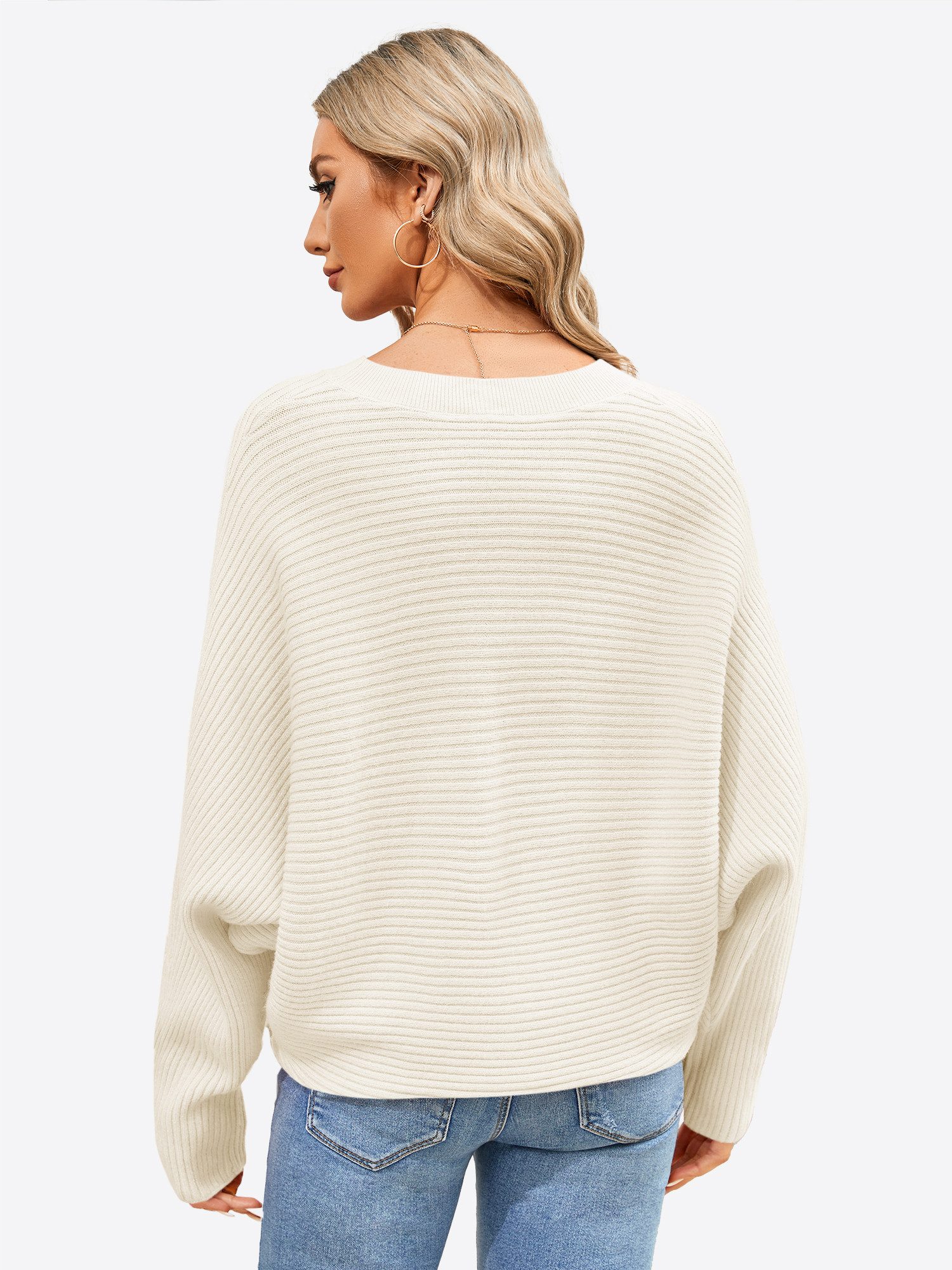 Imily Bela Sweater Damen Oversize Pullover günstig online kaufen