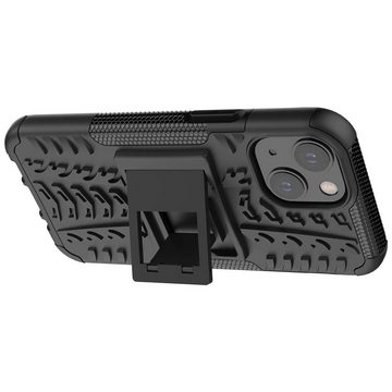 CoolGadget Handyhülle Outdoor Case Hybrid Cover für Apple iPhone 14 6,1 Zoll, Schutzhülle extrem robust Panzer Handy Case für iPhone 14 Hülle