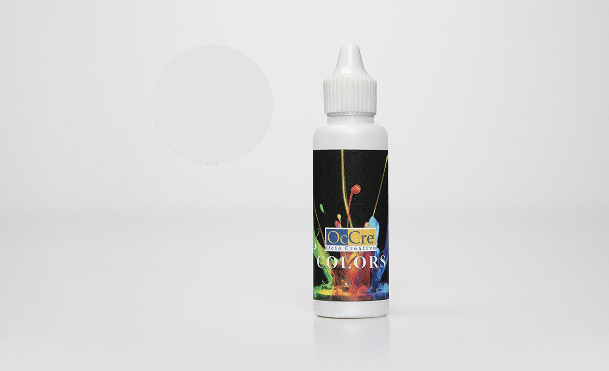 OcCre Modellbausatz Ocolor White 30 ml EOL, (Bastelbedarf, 1-tlg., Oberflächenbehandlung), Made in Europe