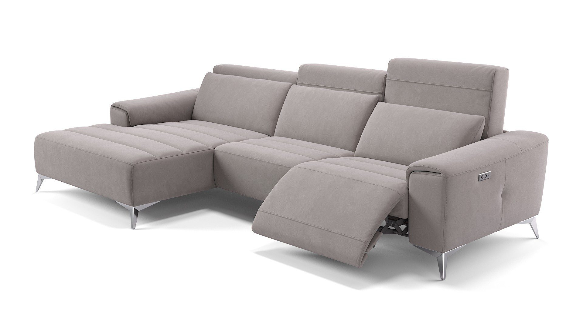 Sofanella Ecksofa Stoff BELLA, Eckcouch, Ecksofa, Sitzecke, Polsterecke, Stoff Sofas, Stoffsofa