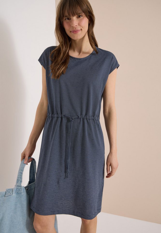 CECIL Jerseykleid mit Rundhalsausschnitt