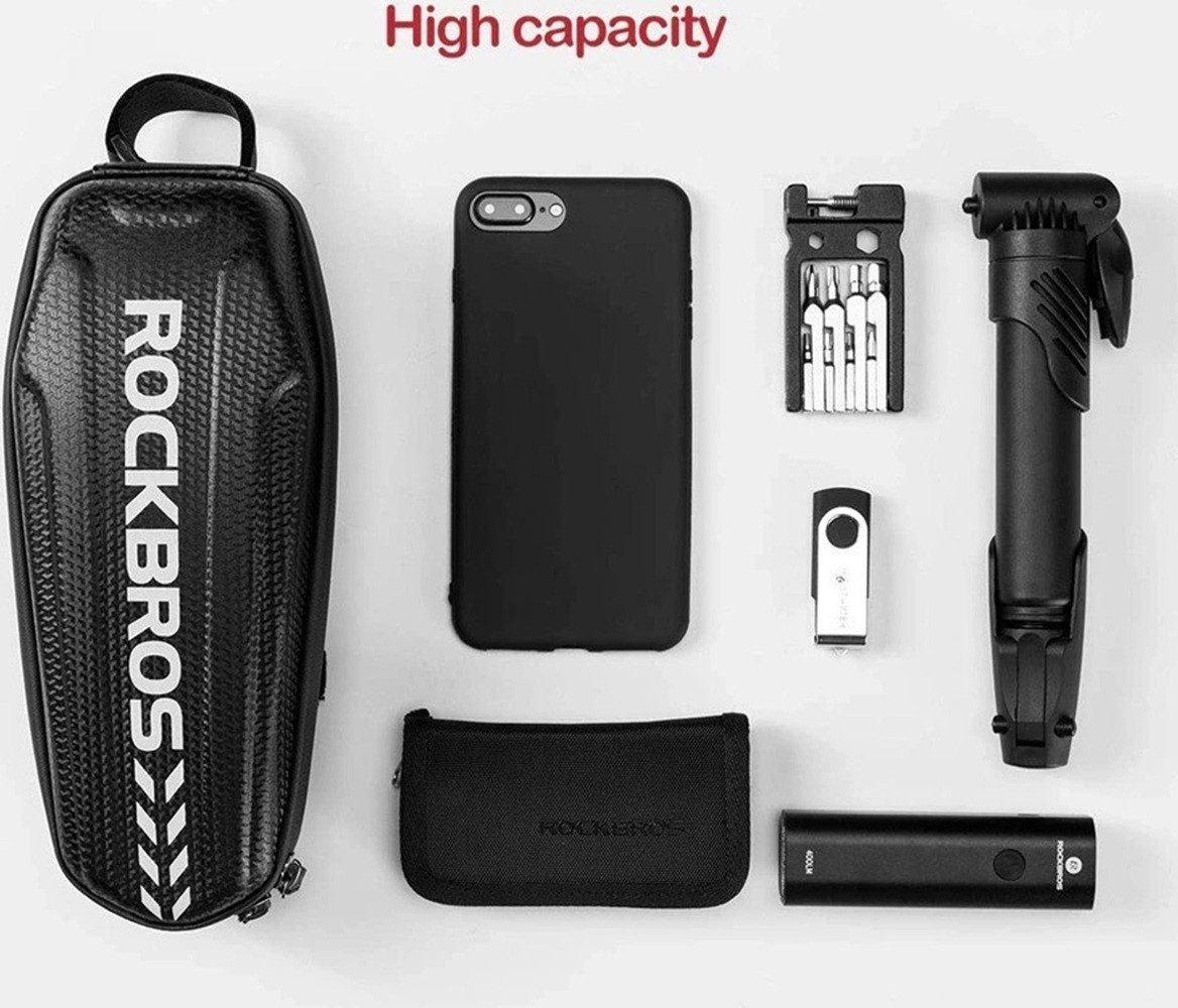 ROCKBROS Fahrradtasche Rockbros B60 Rahmentasche wasserdicht – Schwarz